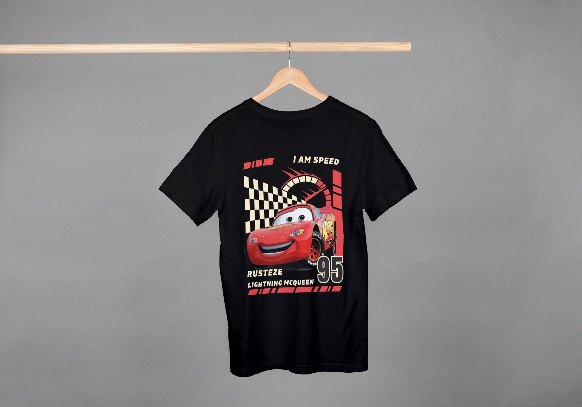 Lightning McQueen T-Shirt - Yayaati